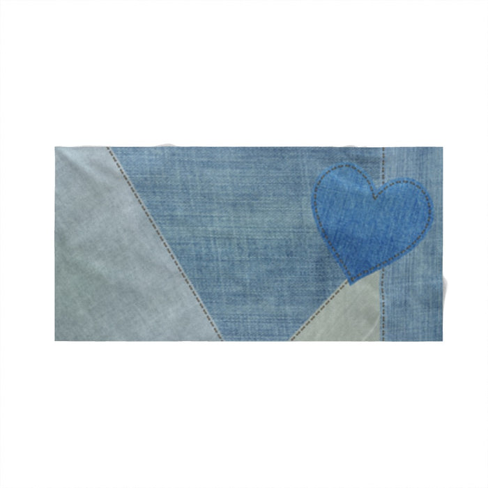 Towel - Denim Heart - Print On It