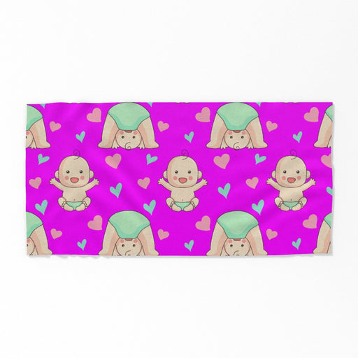 Towel - Baby Pink - Print On It