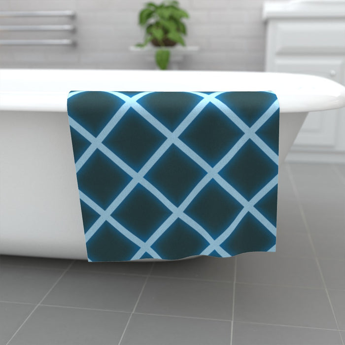 Towel - Neon Blue - Print On It