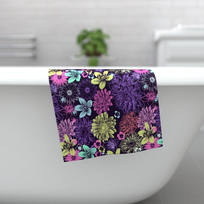 Towel - Flowers - Print On It