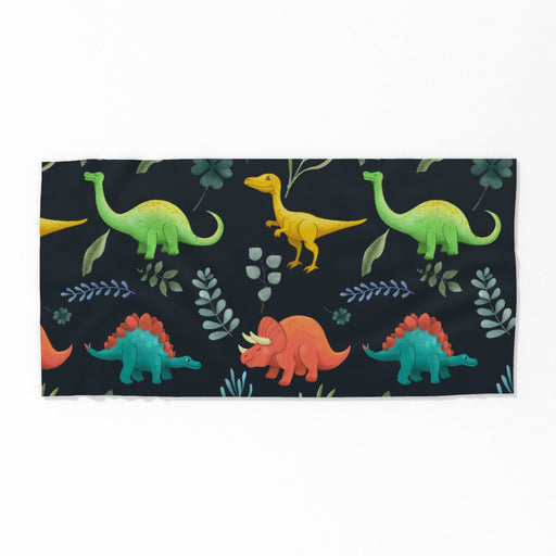 Towel - Dino Dark - Print On It