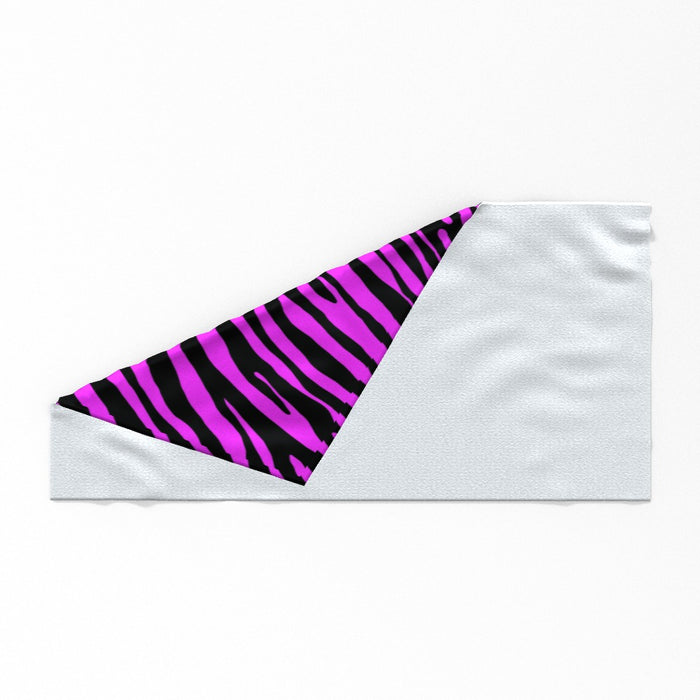 Towel - Pink Zebra - Print On It