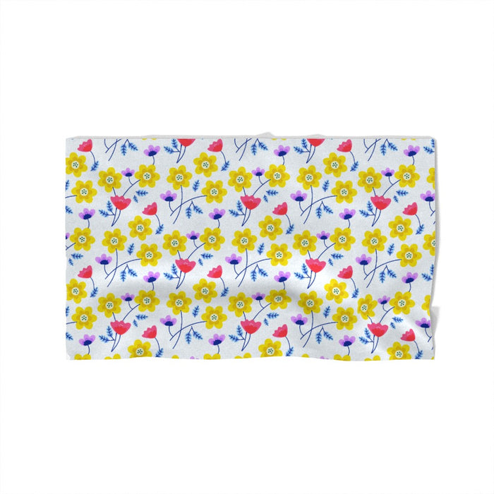 Towel - Yellow Flowers - Print On It