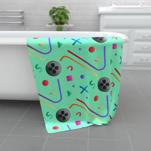Towel - Controllerz Green - Print On It