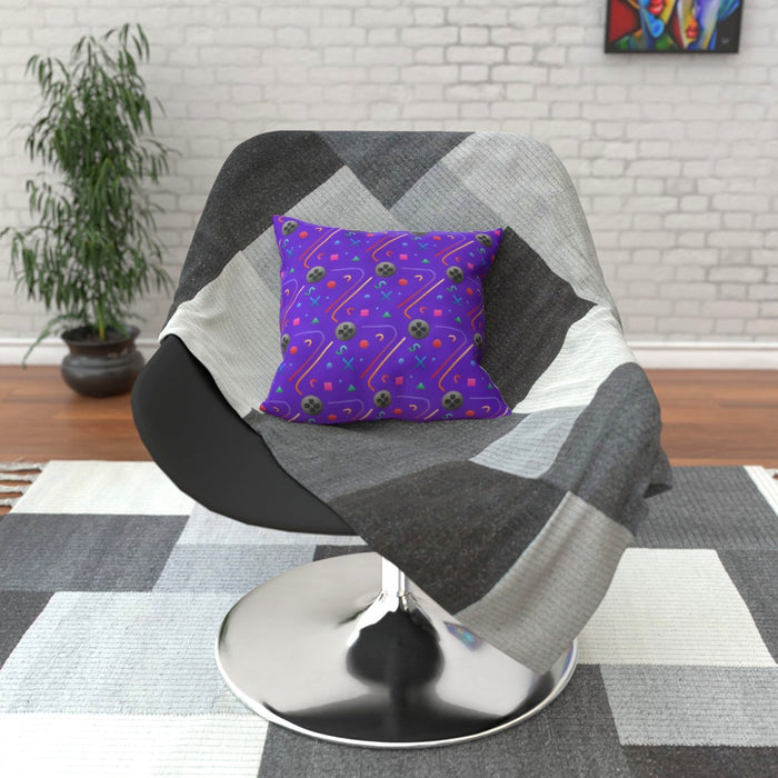 Cushion - Controllerz Purple - printonitshop