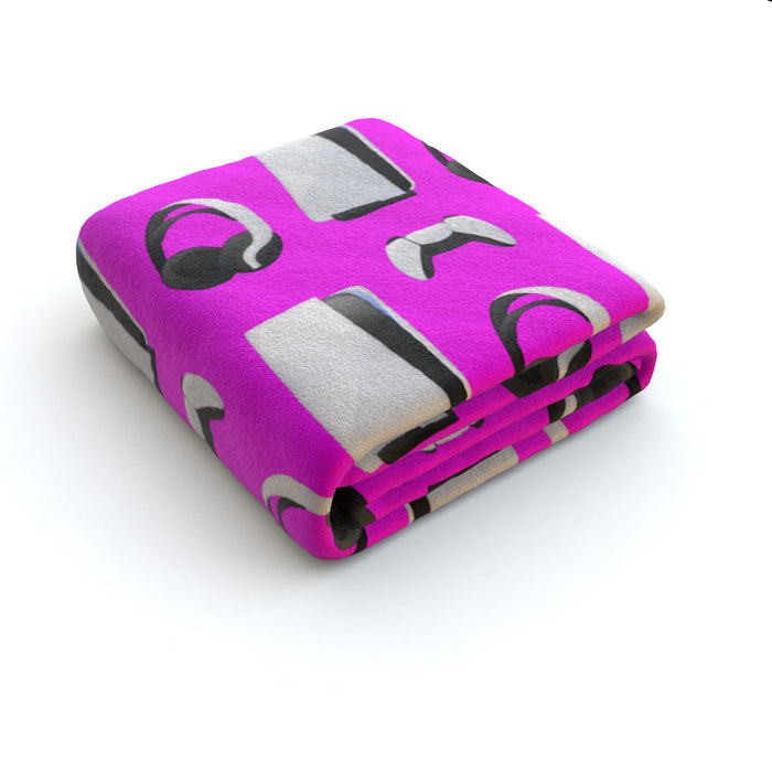 Blanket - PS New Gaming Pink - printonitshop