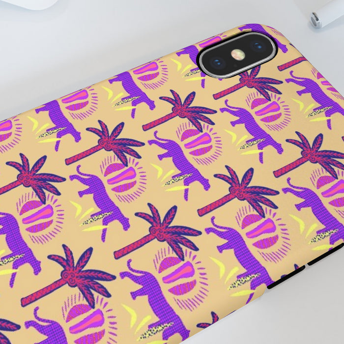 iPhone Cases - Purple Panthers - printonitshop