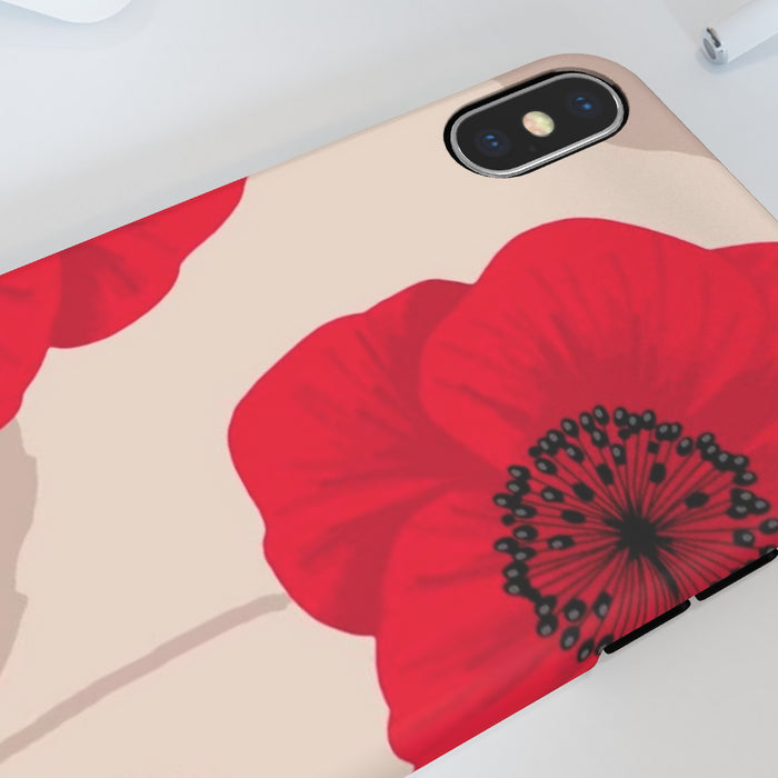 iPhone Cases - Red Flowers - printonitshop