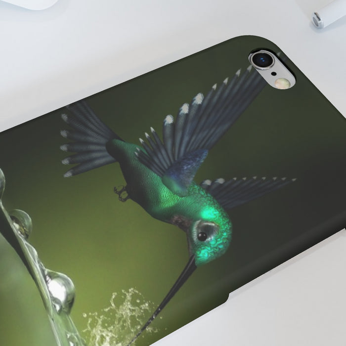 iPhone Cases - Hummingbird Feeding - printonitshop