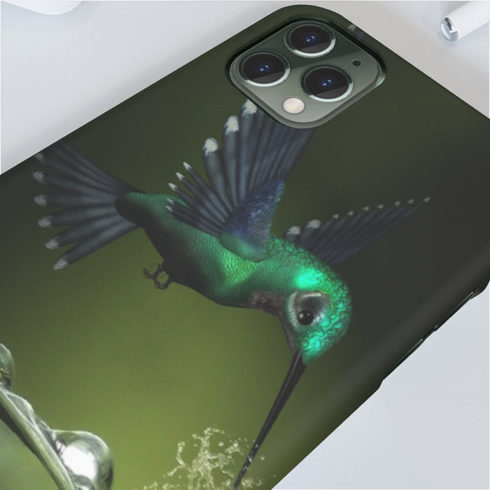 iPhone Cases - Hummingbird Feeding - printonitshop