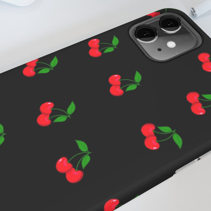 iPhone Cases - Black Cherries - printonitshop