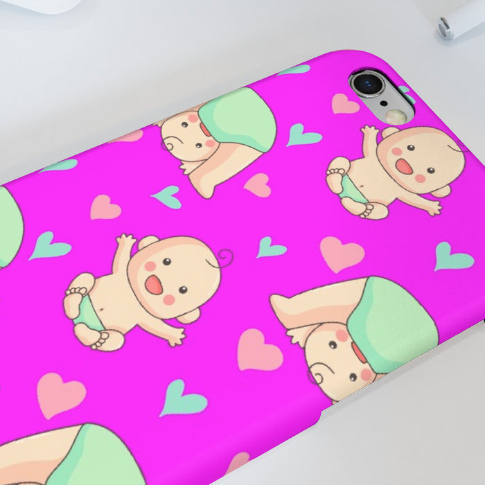 iPhone Cases - Baby Pink - printonitshop