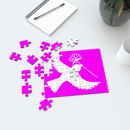 Jigsaw - Pink Dove - printonitshop
