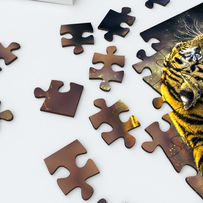 Jigsaw - Digital Tiger - printonitshop