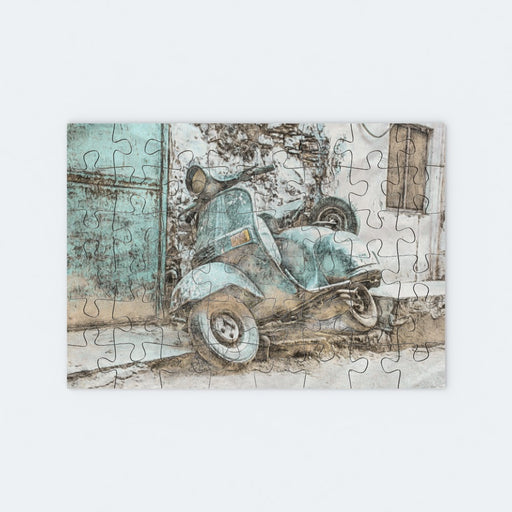 Jigsaw - Classic Scooter - printonitshop