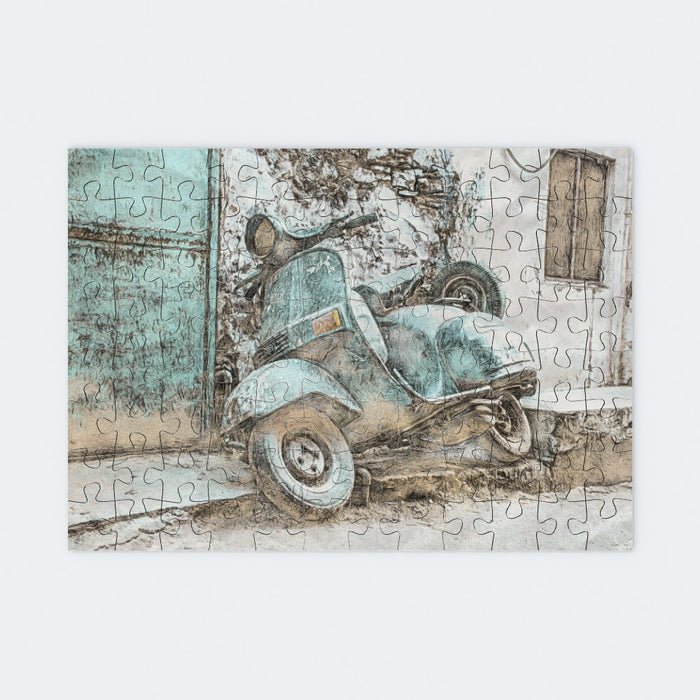 Jigsaw - Classic Scooter - printonitshop