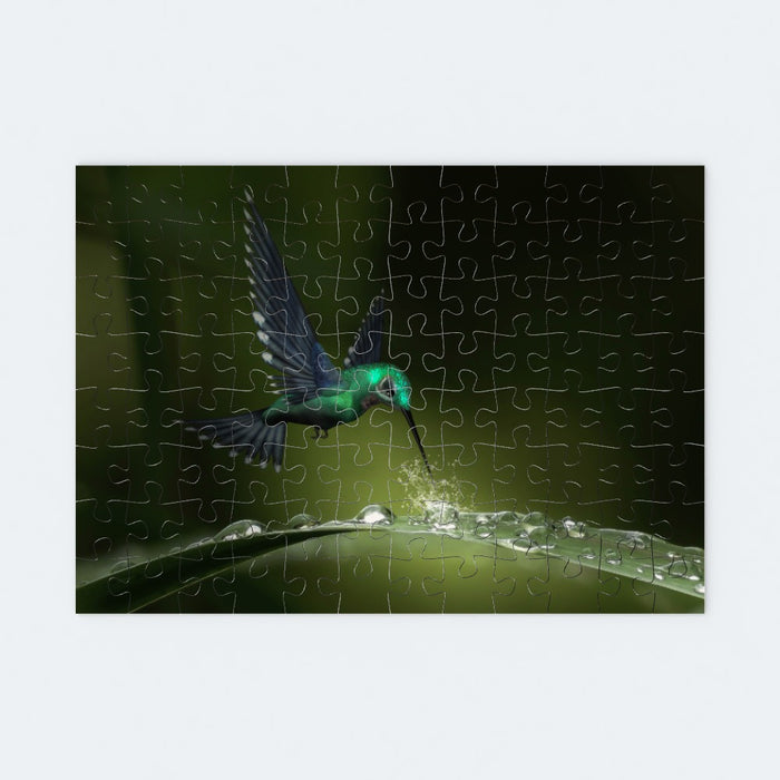 Jigsaw - Hummingbird Feeding - printonitshop
