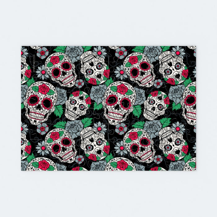 Jigsaw - Skulls and Roses - printonitshop