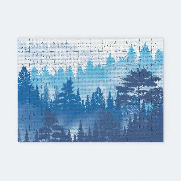 Jigsaw - Forrest Blue - printonitshop
