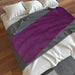 Blanket Scarf - Textured Purple - printonitshop