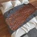 Blanket Scarf - Brown Croc - printonitshop