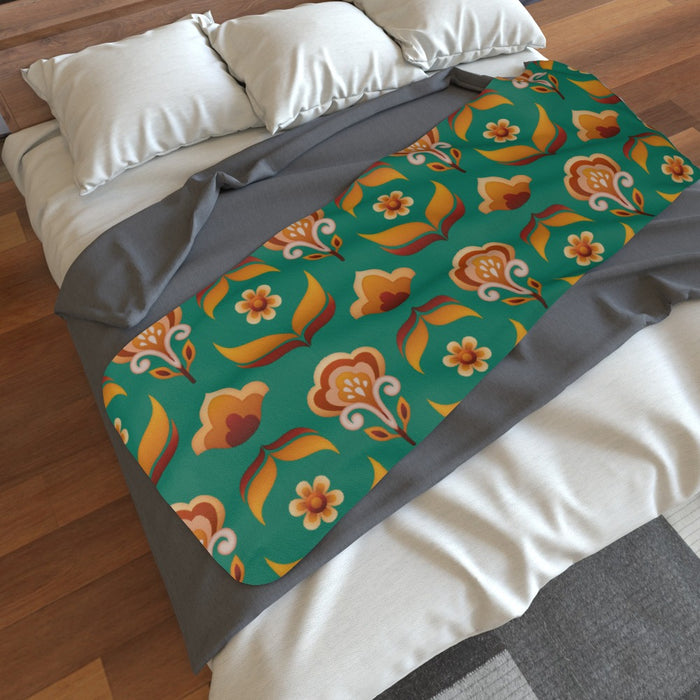 Blanket Scarf - Stamen Green - printonitshop