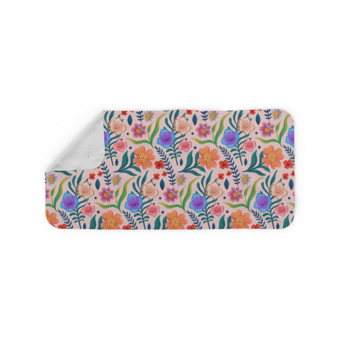 Blanket Scarf - Very Floral Peach - printonitshop