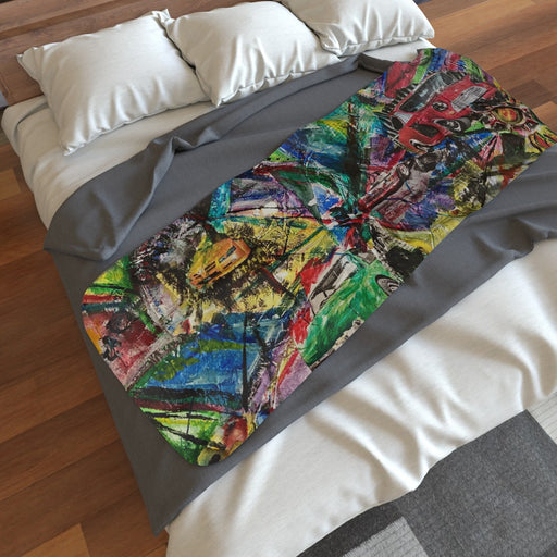 Blanket Scarf - Zoom - CJ Designs - printonitshop