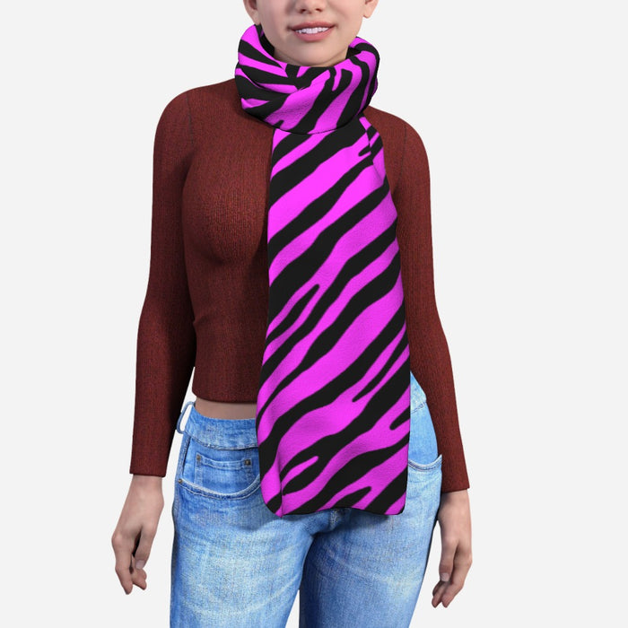 Blanket Scarf - Pink Zebra - printonitshop