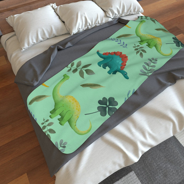 Blanket Scarf - Dino Light - printonitshop