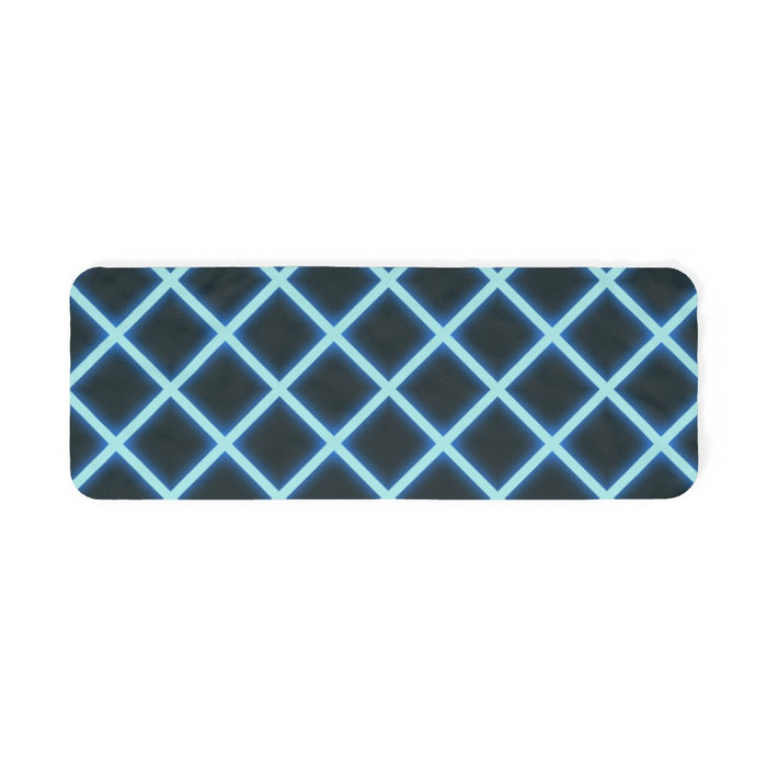 Blanket Scarf - Neon Blue - printonitshop