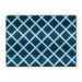 Glass Chopping Board - Neon Blue - printonitshop