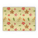 Glass Chopping Board - Autumn Leaves Cream - printonitshop
