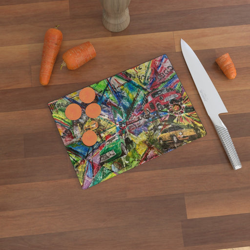Glass Chopping Board - Zoom - CJ Designs - printonitshop