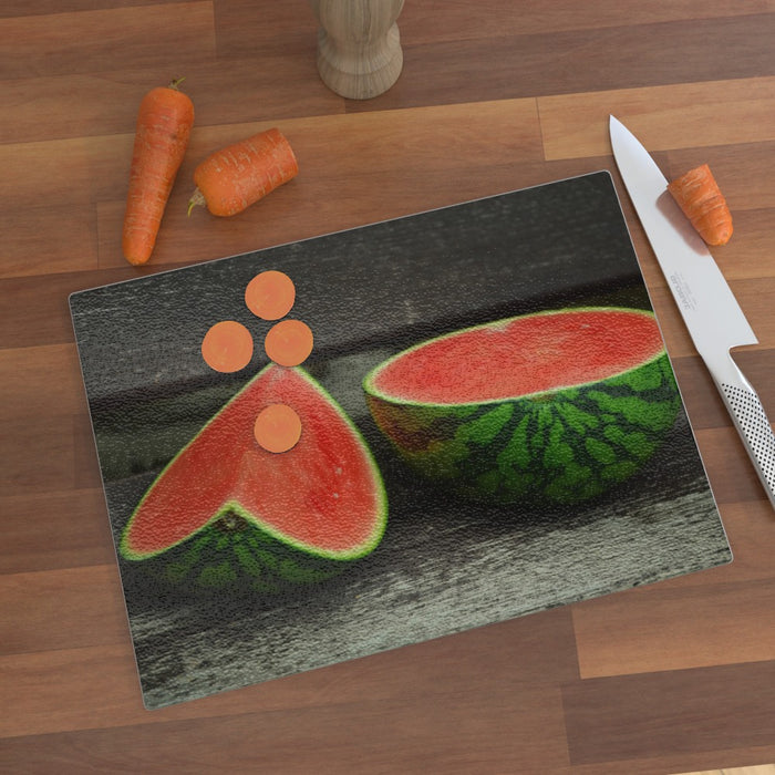 Glass Chopping Board - Watermelon - printonitshop