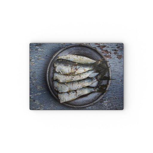 Glass Chopping Board - Fish - printonitshop