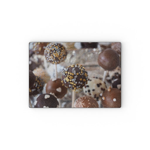 Glass Chopping Boards - Chocolate on a stick - printonitshop