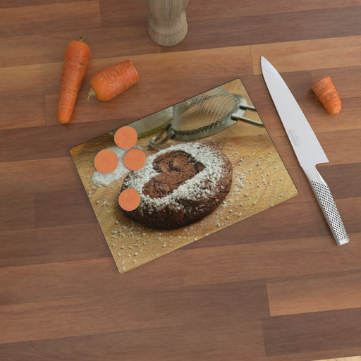 Glass Chopping Boards - Chocolate Heart Bake - printonitshop