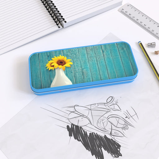 Pencil Tins - Sunflower Vase - printonitshop