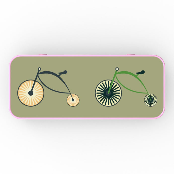 Pencil Tins - On Ya Bike Green - printonitshop