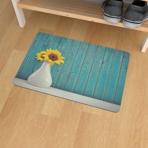 Floor Mats - SunFlower Vase - printonitshop