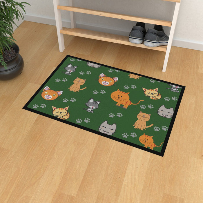 Floor Mats - Cat Friends - printonitshop