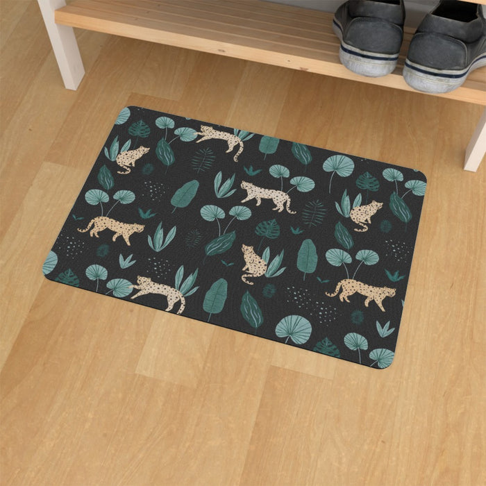 Floor Mats - Lazy Leopards - printonitshop
