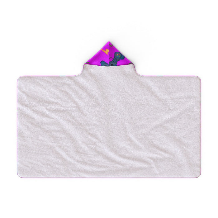 Hooded Blanket - Pink Gaming - printonitshop
