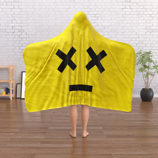 Hooded Blanket - XX Face - printonitshop