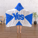 Hooded Blanket - Scotland Yes - printonitshop