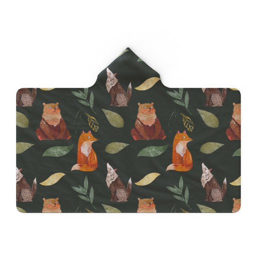 Hooded Blanket - Bear.Wolf.Fox - printonitshop