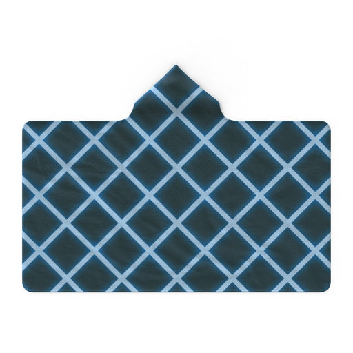 Hooded Blanket - Neon Blue - printonitshop