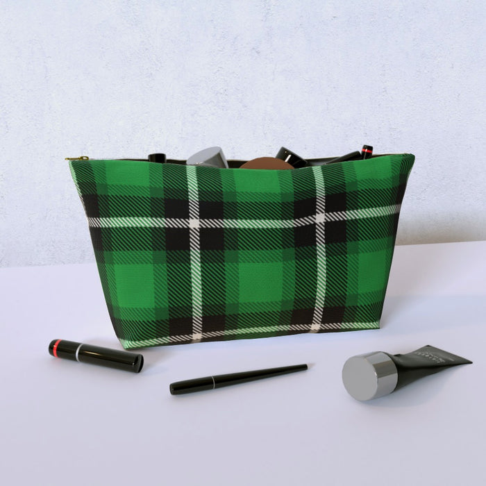Cosmetic Bag - Textured Fabric Green - printonitshop