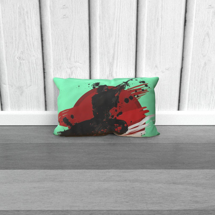 Cushion - Samurai Zest Green - printonitshop